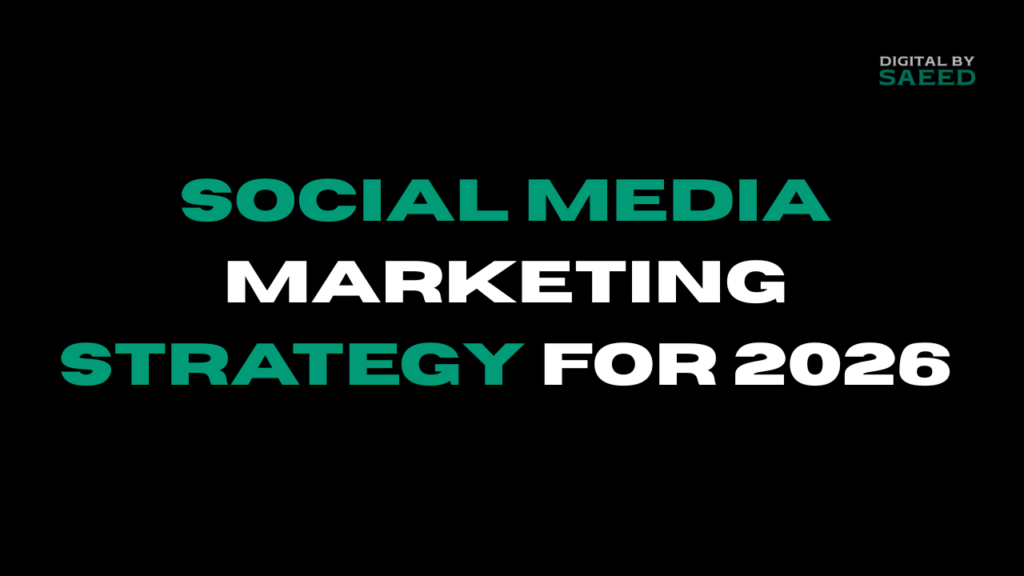 Social media marketing strategy for 2026